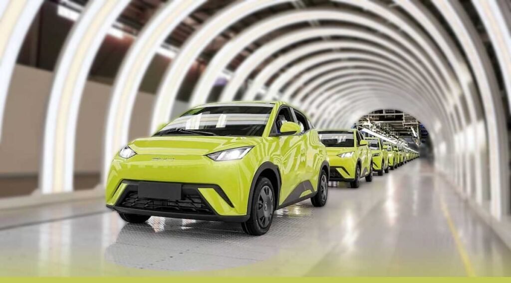 BYD Seagull Diproduksi Lebih Dari 1 Juta Unit