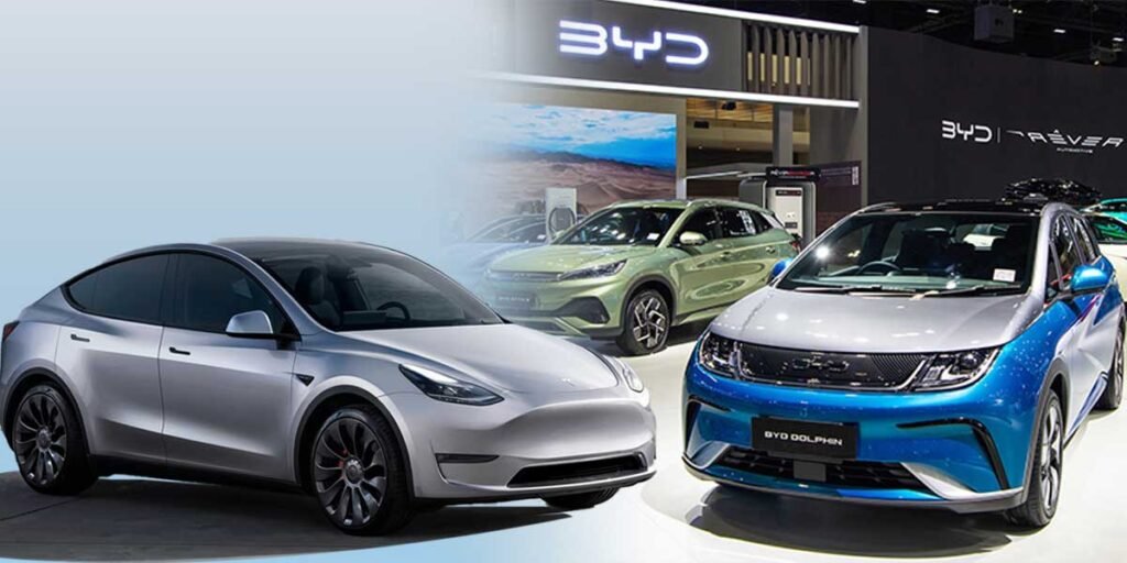 BYD Kalahkan Penjualan Tesla di Eropa